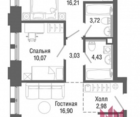2-х комнатная квартира - 63 кв.м. купить